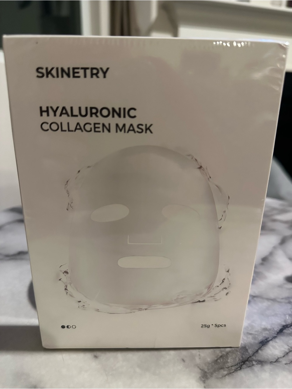 Hyaluronic Collagen Mask - White Hydrating Sheet Masks (5pcs) Korean skin care